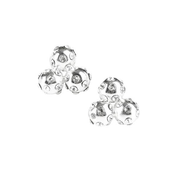 Chelsea Charles Par 3 Crystal Earrings