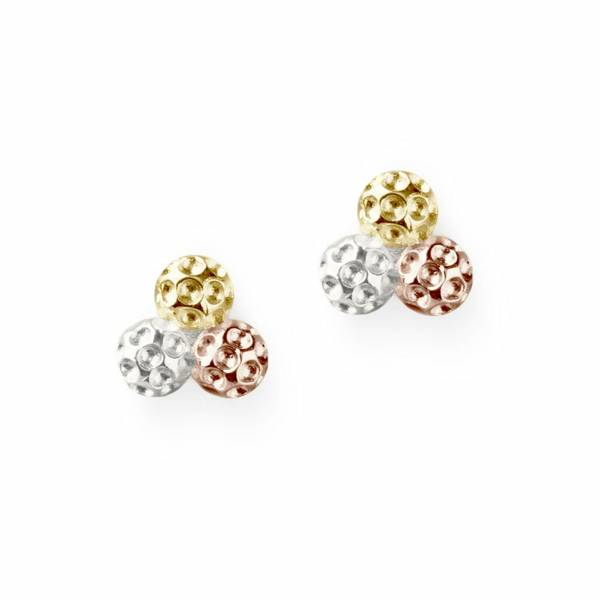 Chelsea Charles Par 3 Golf Ball Earrings