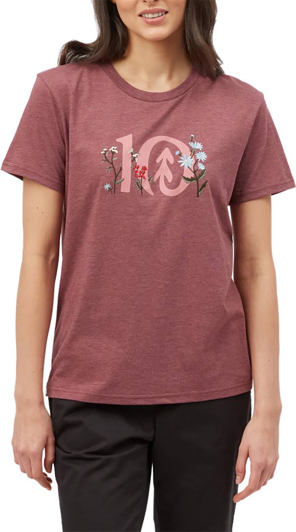 tentree Women's Floral Logo T-Shirt