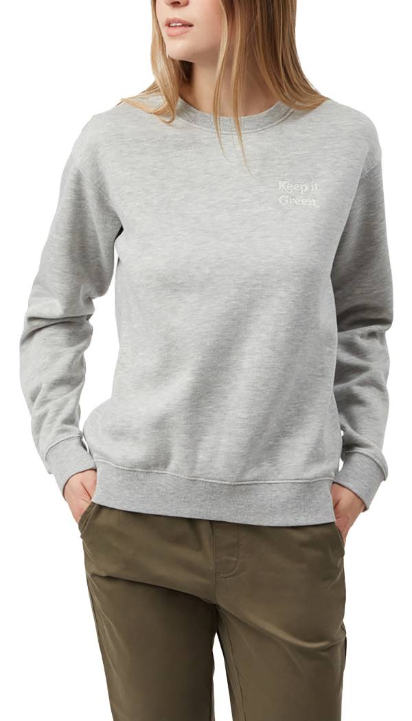 tentree Women's Keep It Green Crew Long Sleeve Shirt