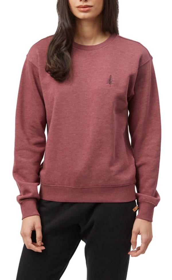 tentree Women's TreeFleece Golden Spruce Crew Shirt