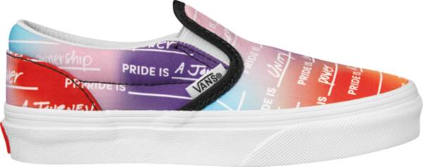 Vans Kids' Preschool Classic Slip-On Pride Shoes