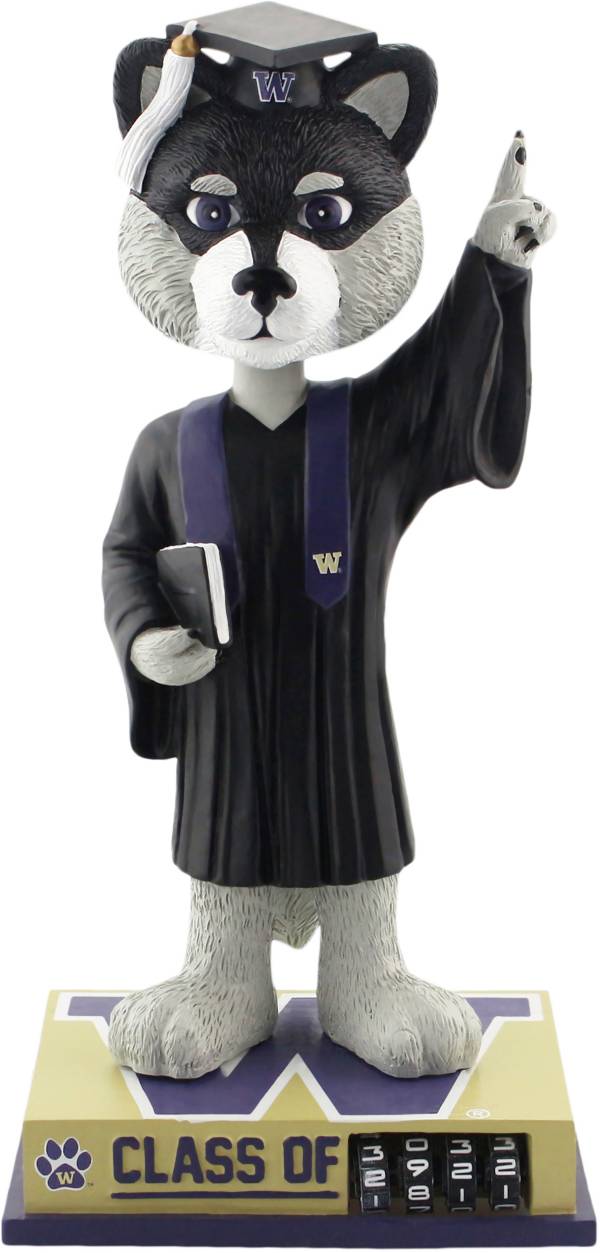 FOCO Washington Huskies Graduation Mascot Bobblehead