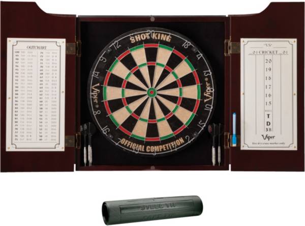 Viper Hudson All-In-One Dart Center & Dart Mat Bundle