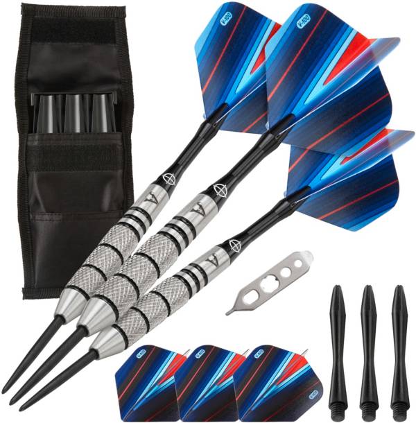 Viper Sidewinder 21 Gram Tungsten Steel Tip Darts and Single Dart Case Bundle