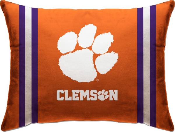 Pegasus Sports Clemson Tigers Logo Bed Pillow