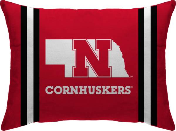 Pegasus Sports Nebraska Cornhuskers Logo Bed Pillow