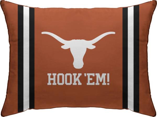 Pegasus Sports Texas Longhorns Logo Bed Pillow