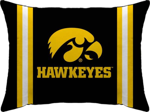 Pegasus Sports Iowa Hawkeyes Logo Bed Pillow