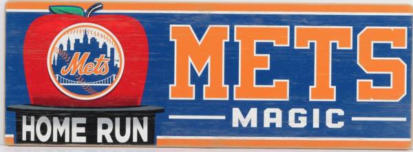 Open Road New York Mets Traditions Wood Sign