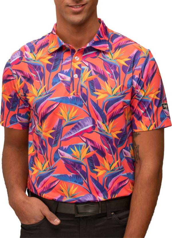 Waggle Men's Paradise Golf Polo