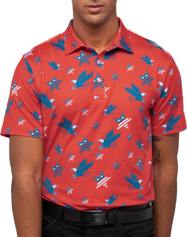 Waggle Men's Soar High Golf Polo