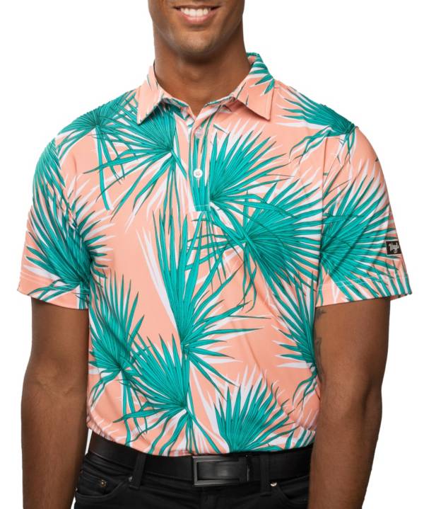 Waggle Men's Tropic Palms Golf Polo product image