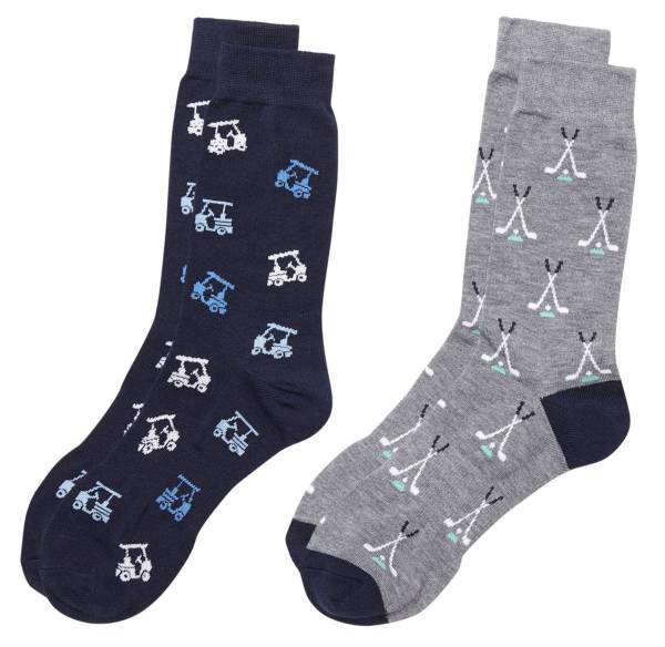 Walter Hagen Novelty Golf Crew Socks 2 Pack Golf Galaxy