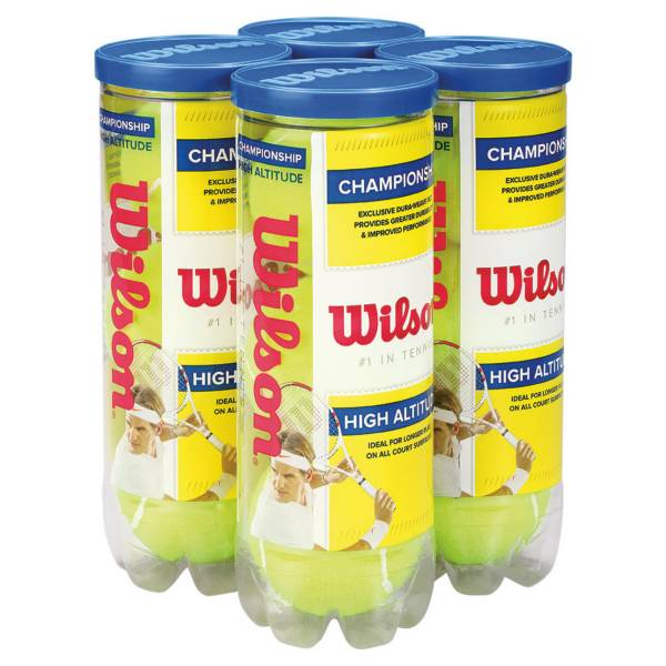 Wilson Championship Hi-Altitude Tennis Balls – 4 Pack