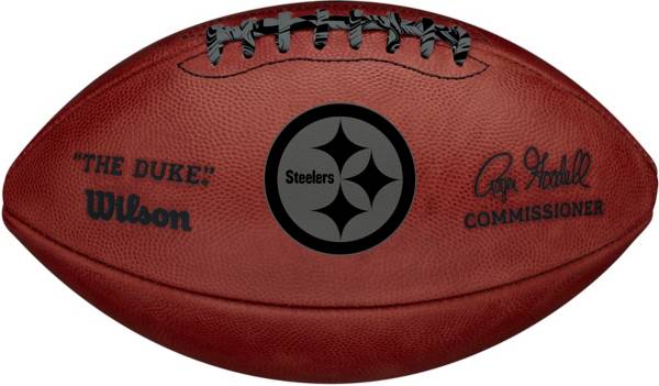 Wilson Pittsburgh Steelers Metallic 'The Duke' Football product image