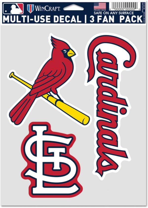 WinCraft St. Louis Cardinals 3-Pack Decal product image