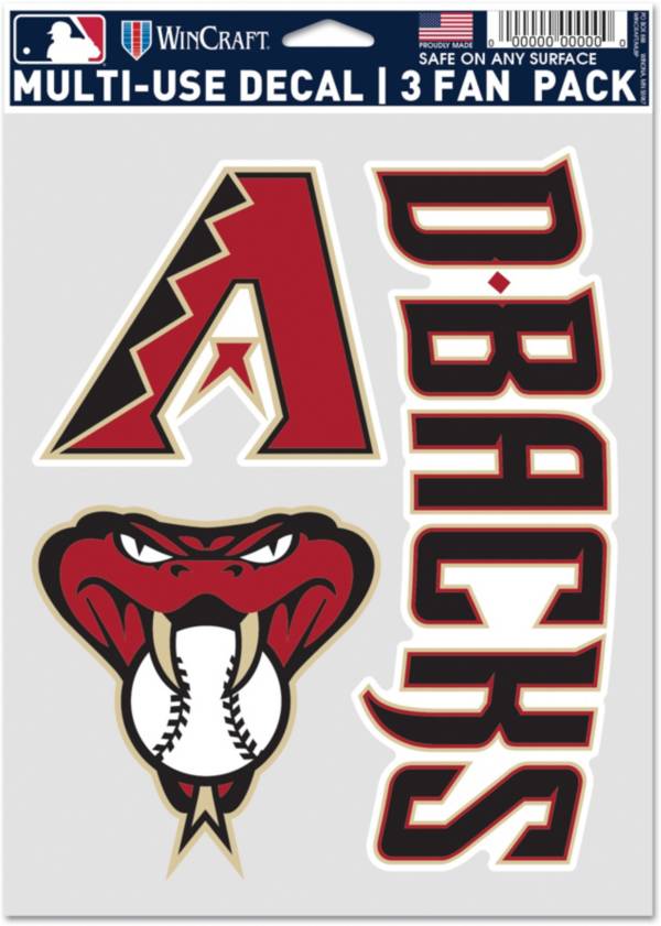 WinCraft Arizona Diamondbacks 3-Pack Decal