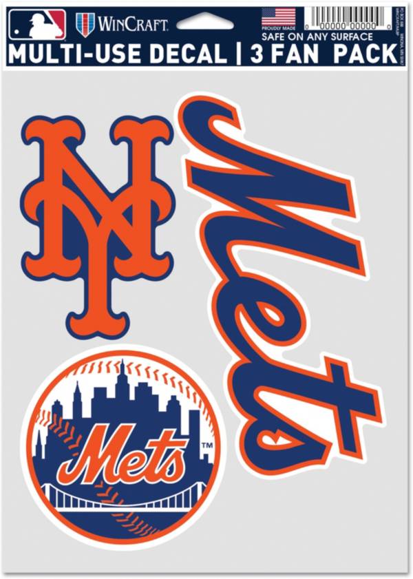 WinCraft New York Mets 3-Pack Decal