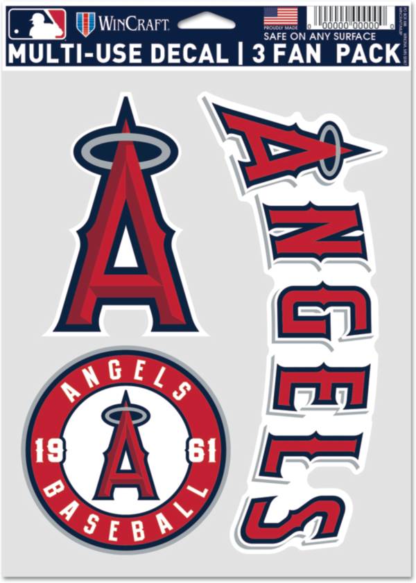 WinCraft Los Angeles Angels 3-Pack Decal