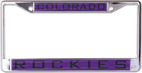 WinCraft Colorado Rockies License Plate Frame