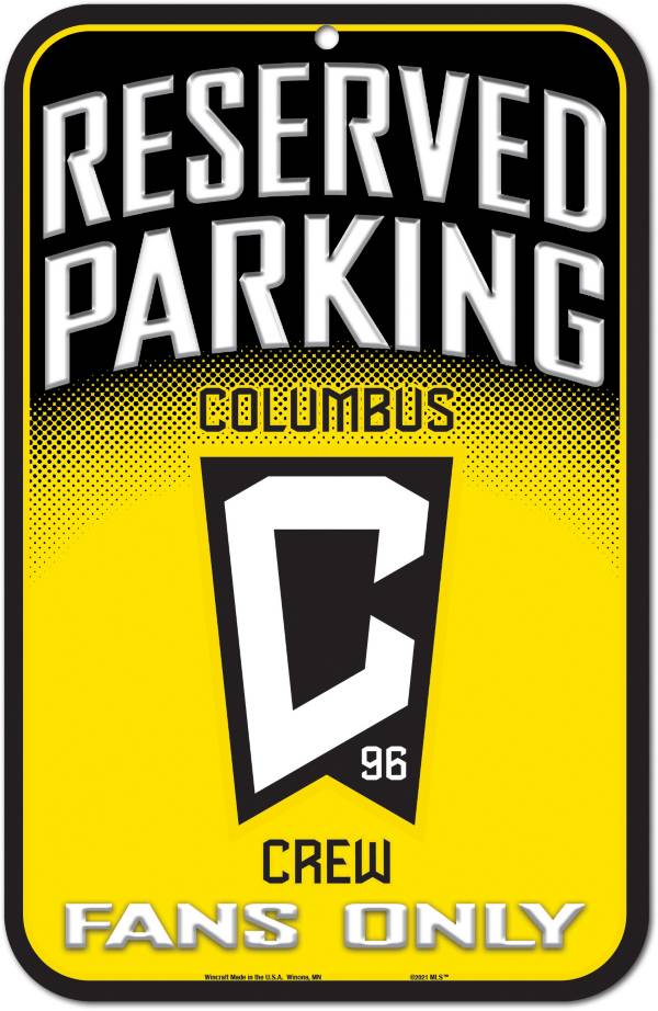 Wincraft Columbus Crew Plastic Sign