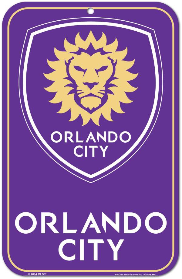 Wincraft Orlando City Plastic Sign