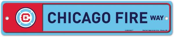 Wincraft Chicago Fire Plastic Sign