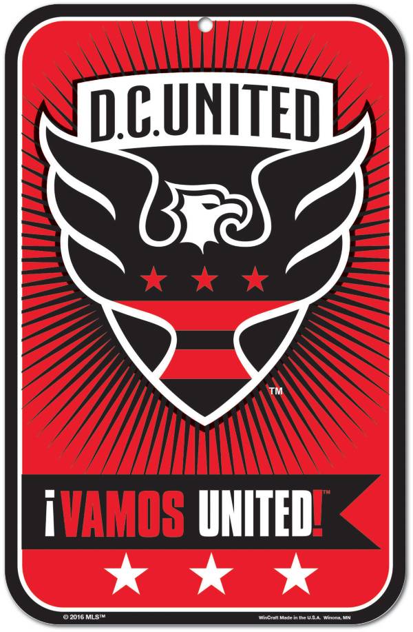 Wincraft D.C. United Plastic Sign