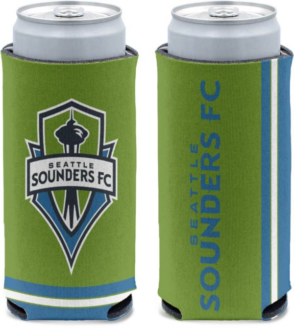 WinCraft Seattle Sounders Slim 12 oz. Can Coozie