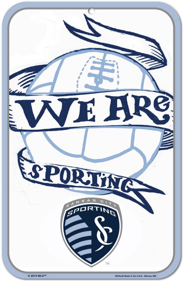 Wincraft Sporting Kansas City Plastic Sign