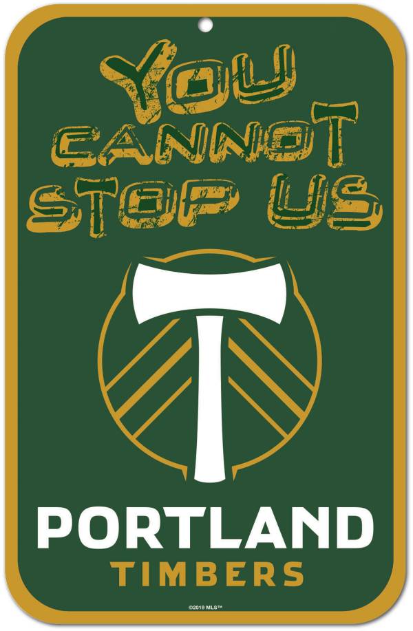 Wincraft Portland Timbers Plastic Sign