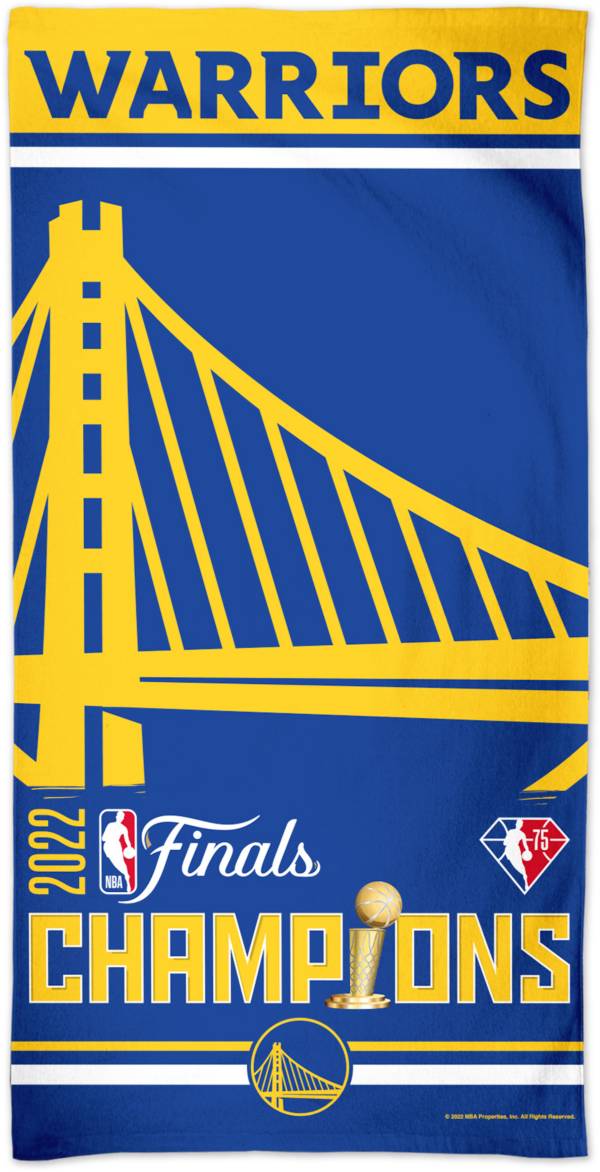 WinCraft 2022 NBA Champions Golden State Warriors Beach Towel