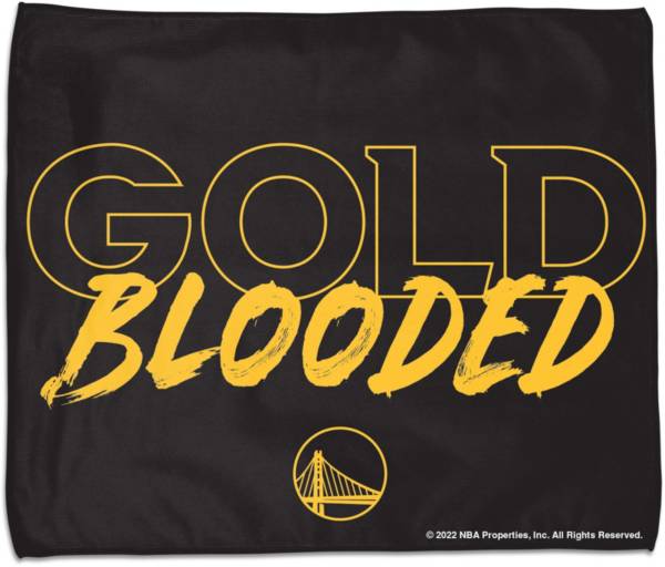 WinCraft Golden State Warriors "Gold Blooded" 2022 NBA Playoffs Rally Towel