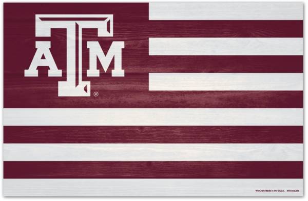 WinCraft Texas A&M Aggies 11x17 Wood Americana Sign | Dick's Sporting Goods