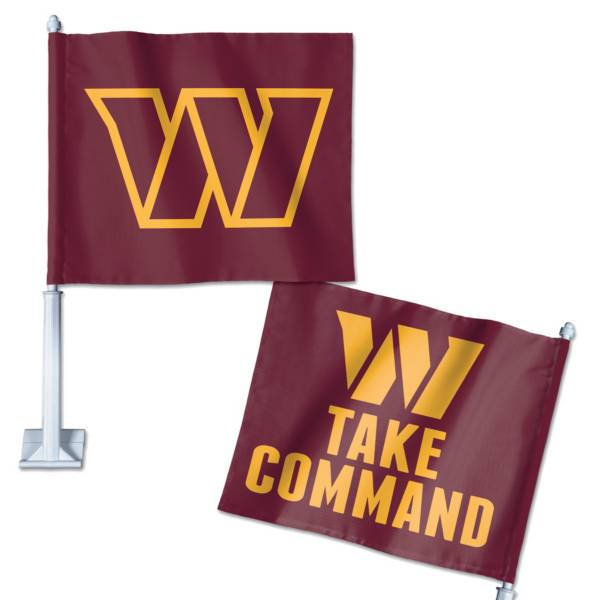 WinCraft Washington Commanders Car Flag