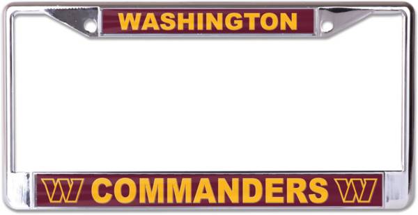 WinCraft Washington Commanders License Plate Frame