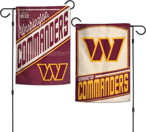 WinCraft Washington Commanders Retro Garden Flag