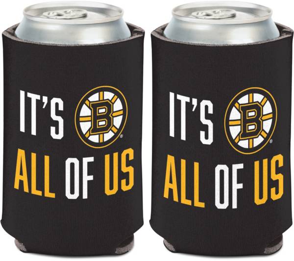 WinCraft Boston Bruins 2022 NHL Stanley Cup Playoffs 12 oz. Can Coozie