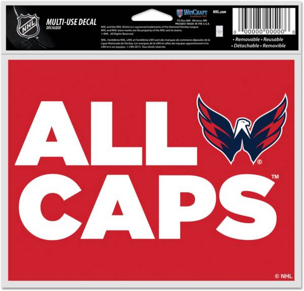 WinCraft Washington Capitals 2022 NHL Stanley Cup Playoffs Multi-Use Decal
