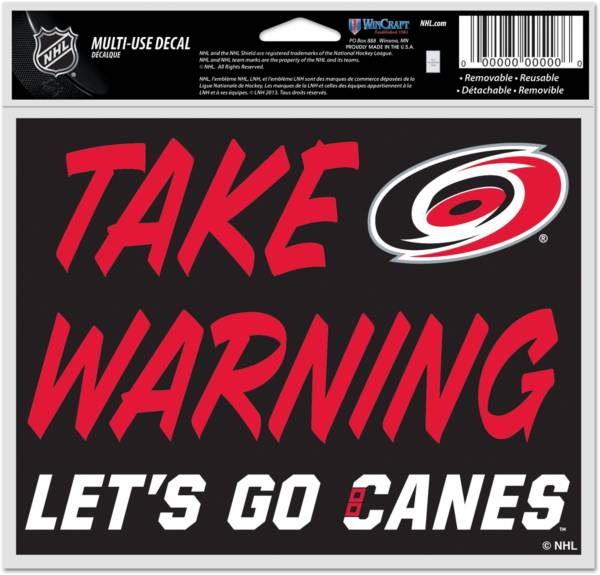 WinCraft Carolina Hurricanes 2022 NHL Stanley Cup Playoffs Multi-Use Decal