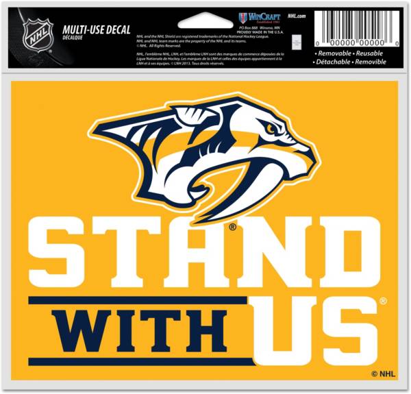 WinCraft Nashville Predators 2022 NHL Stanley Cup Playoffs Multi-Use Decal