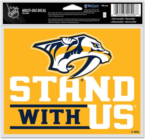 WinCraft Nashville Predators 2022 NHL Stanley Cup Playoffs Multi-Use Decal product image