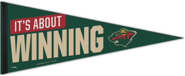 WinCraft Minnesota Wild 2022 NHL Stanley Cup Playoffs Premium Pennant