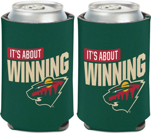 WinCraft Minnesota Wild 2022 NHL Stanley Cup Playoffs 12 oz. Can Coozie