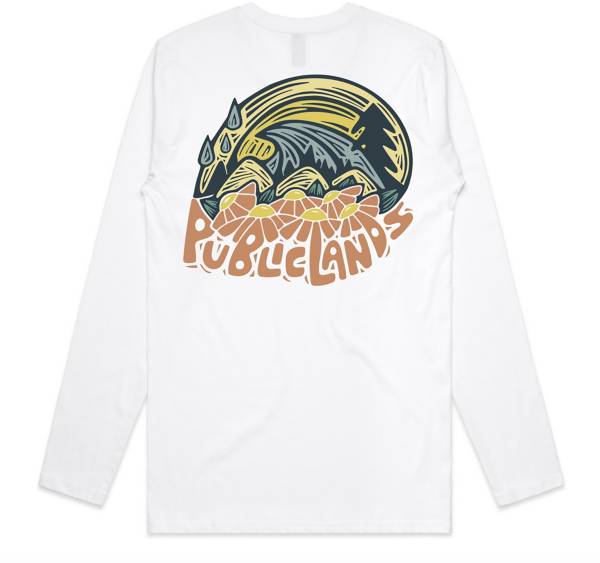 Woosah x Public Lands Pride Wave II Long Sleeve T-Shirt product image