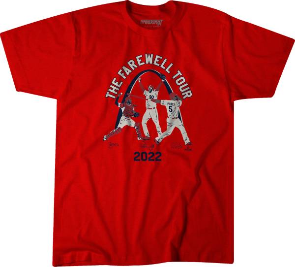 BreakingT Men's 'The Farewell Tour' Red Graphic T-Shirt product image