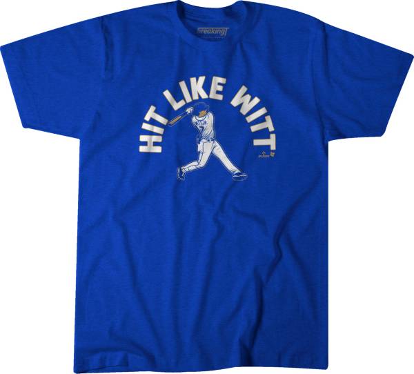 BreakingT Men's 'Hit Like Witt' Royal Graphic T-Shirt product image