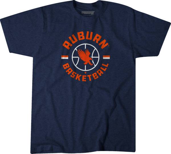 BreakingT Auburn Tigers Blue Basketball T-Shirt product image