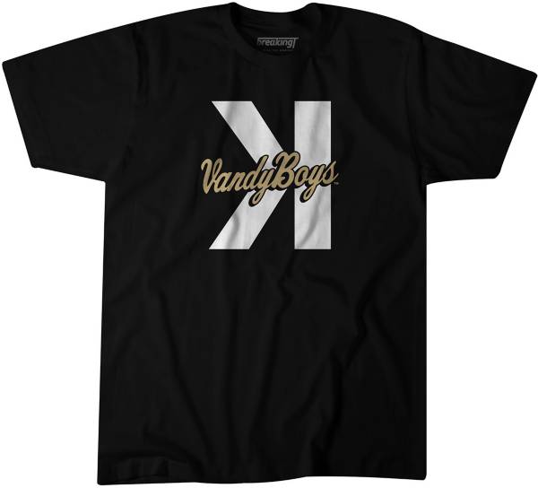 BreakingT Vanderbilt Commodores Black Vandy Boys Backwards K T-Shirt product image